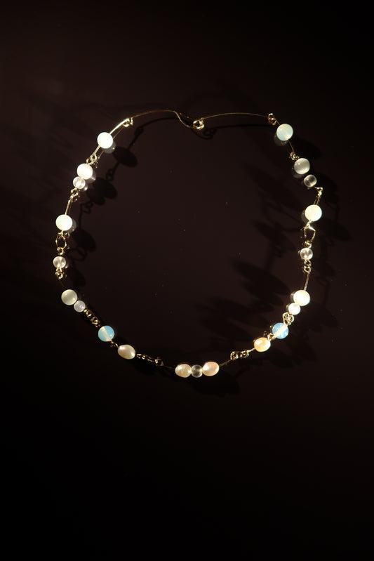 Velouria Pearl Necklace