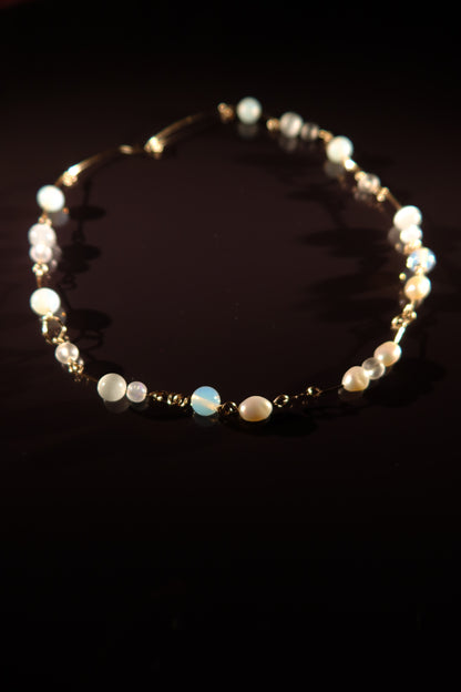 Velouria Pearl Necklace