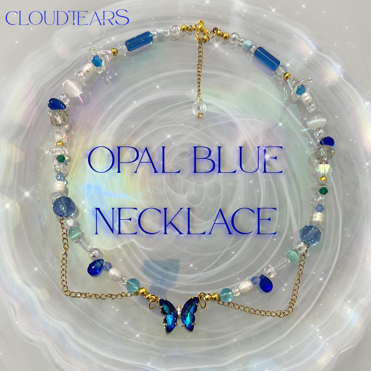 Opal Blue Necklace