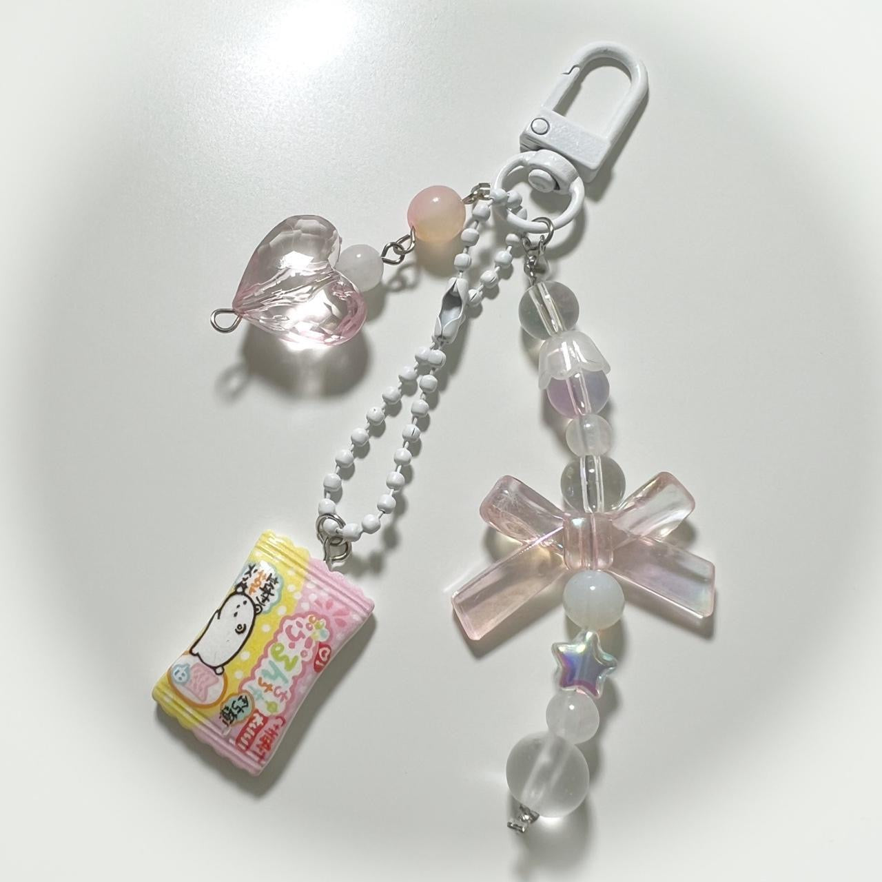 Japanese Pink Keychain